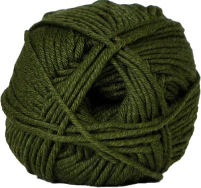Hjertegarn Merino Cotton - fv 1285 Armygrön