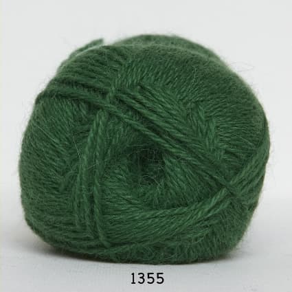 Hjerte Alpaca - Alpaca ullgarn - fv 1355 Grön