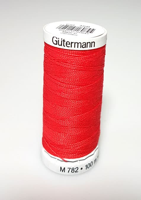 Gütermann -  Extra stark sytråd - 156 Röd