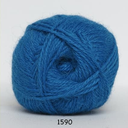 Hjerte Alpaca - Alpaca ullgarn - fv 1590 Turkos