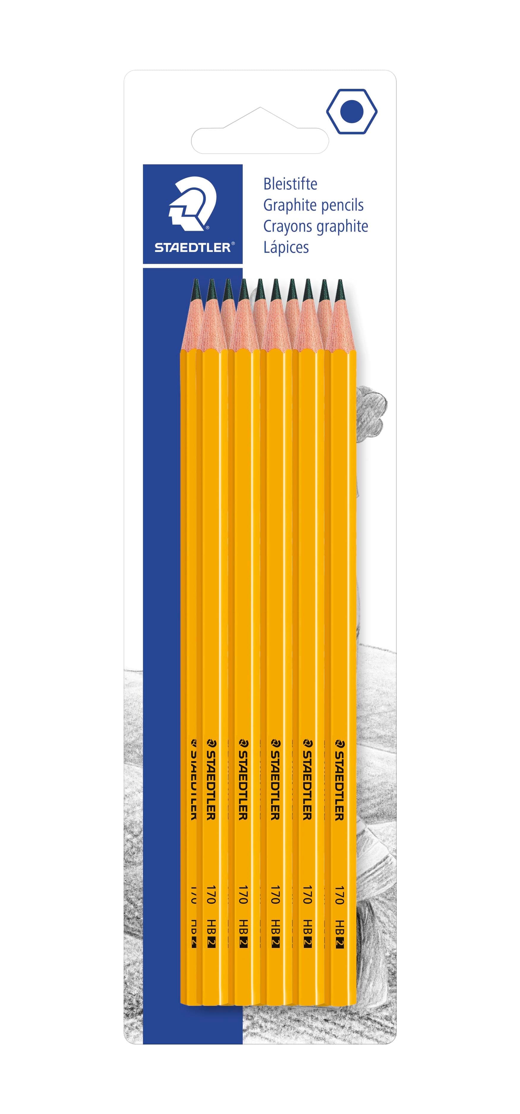 Pennor - 10-pack Staedtler Pennor - 170HB1BK10
