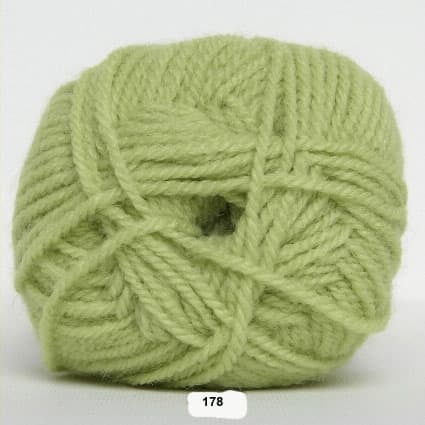 Akrylgarn - Jette Akrylgarn Hjertegarn - 178 Ljus Lime Grøn