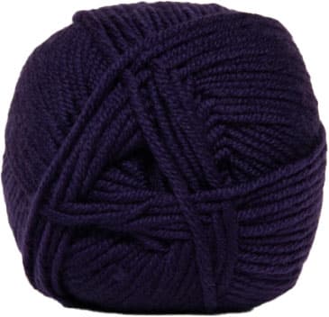 Hjertegarn Merino Cotton - fv 1800 Mörk Lilla