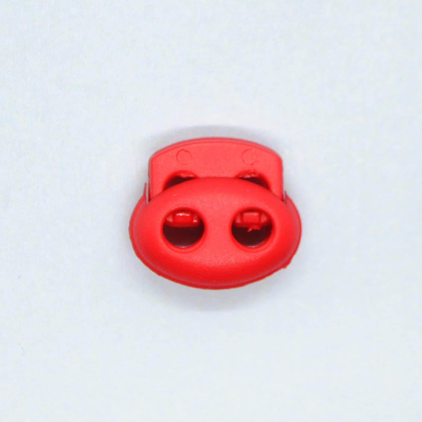 SNÖRSTOPP DUBBEL RÖD 4 mm Hål - 1849-0048