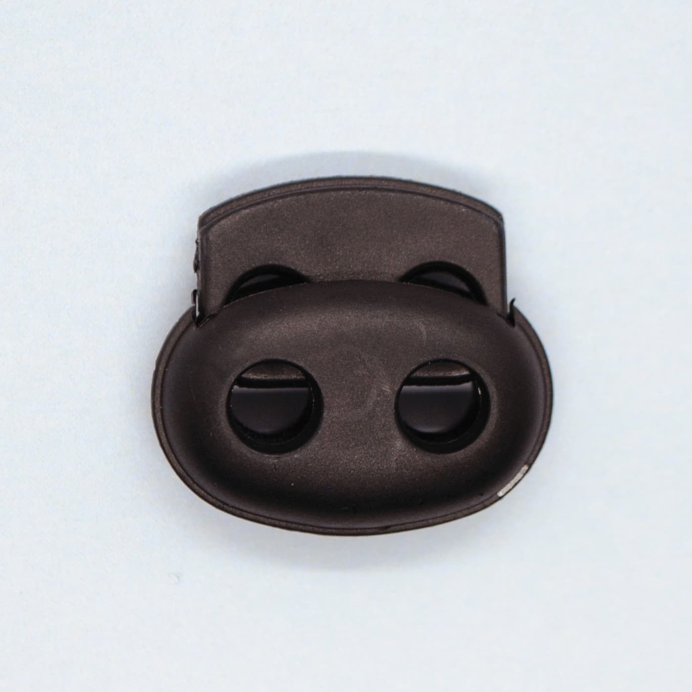 SNÖRSTOPP STOR DUBBEL SVART 4,5 mm Hål - 1850-170