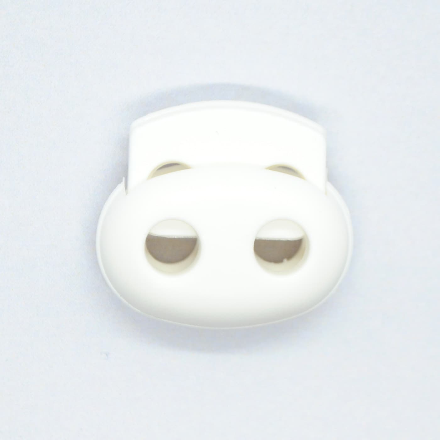 SNÖRSTOPP STOR DUBBEL VIT 4,50 mm Hål - 1850-178
