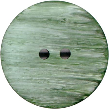 Plastknapp 2 Hål 18 mm Grön - 18563-18-0002