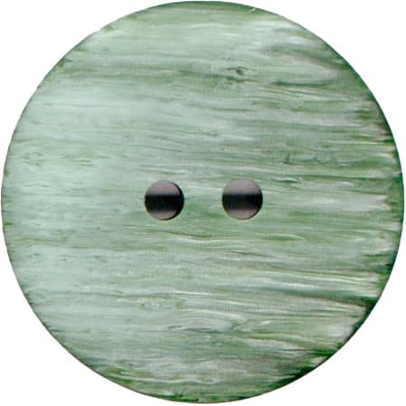 Plastknapp 2 Hål 23 mm Grön - 18563-23-0002