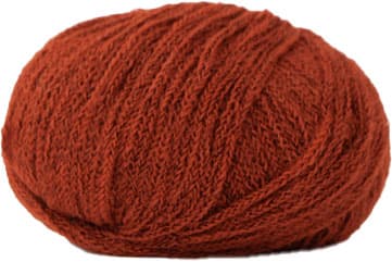 Rustic Lama ullgarn - Baby Alpaca - fv 1897 Rust