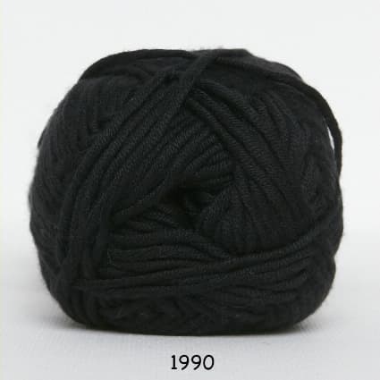 Hjertegarn Blend Bamboo -  fv 1990 Svart