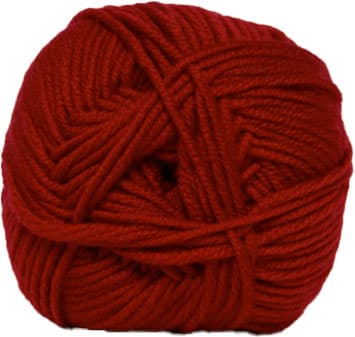 Hjertegarn Merino Cotton - fv 2060 Röd