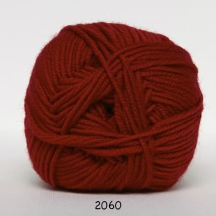 Hjertegarn Extrafine Merino 90 Garn  - 2060 Röd