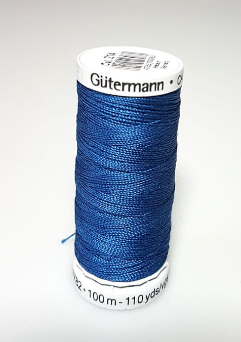 Gütermann -  Extra stark sytråd -214 Cobolt Blå