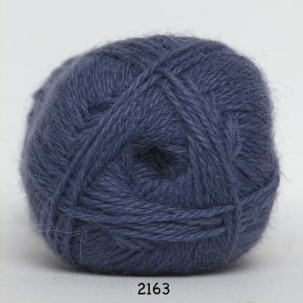 Hjerte Alpaca - Alpaca ullgarn - fv 2163 Petrol