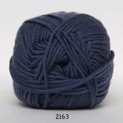 Hjertegarn Extrafine Merino 90 Garn - fv 2163 Petrolblå