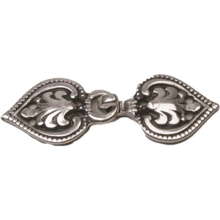 Lås Silver 5 cm 1 par - 2293-0006