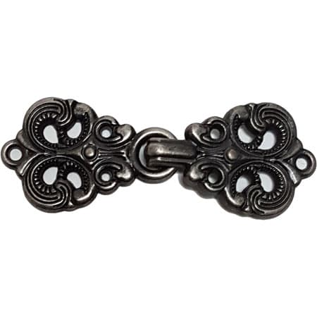 Lås Silver 6 cm 1 par - 2301-0000