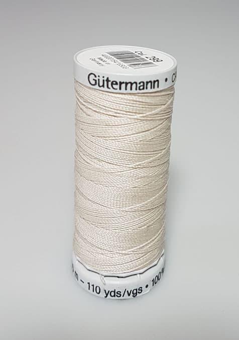 Gütermann -  Extra stark sytråd -299 Ljus Grå