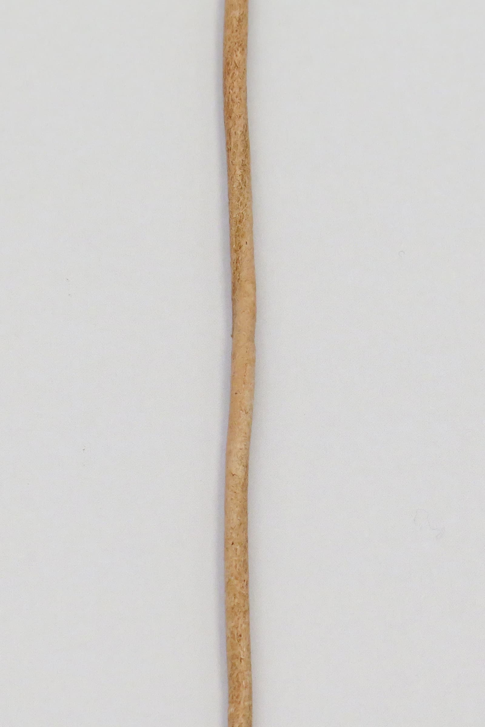 Lädersnöre 2 mm Natur/Brun