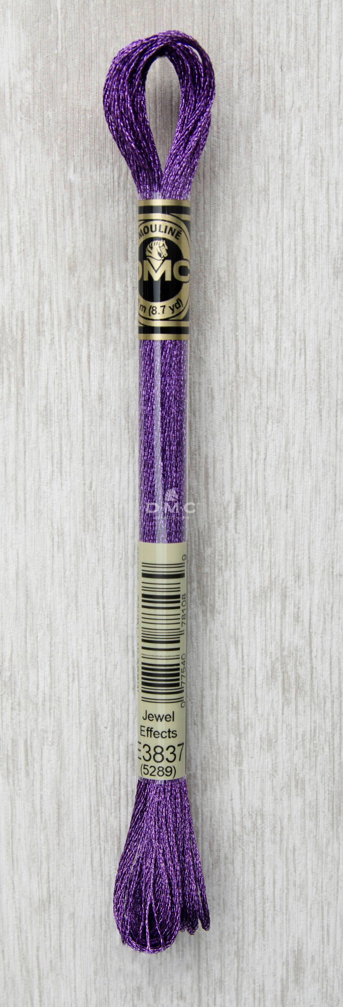 Dmc Mouliné Light Effects Broderigarn Färg E3837