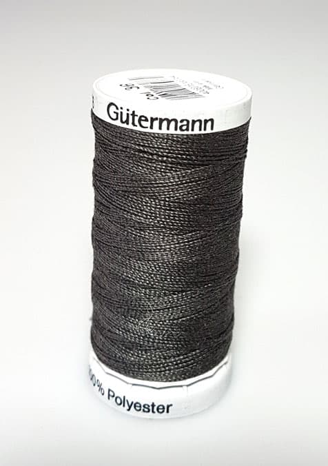 Gütermann -  Extra stark sytråd - 36 Koks Grå