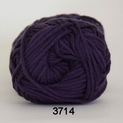 Cotton 8/8 Hjertegarn - fv 3714 Mörk Lilla