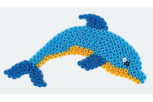 Hama samlingsplatta delfin
