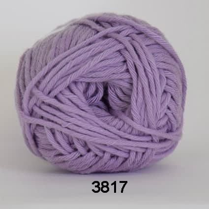 Cotton 8/8 Hjertegarn - fv 3817 Ljus Lilla