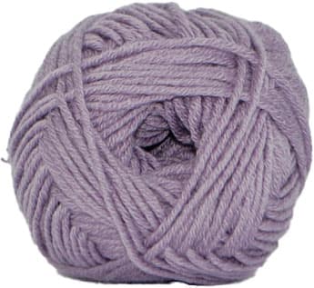 Hjertegarn Merino Cotton - fv 3906 Ljus Lavendel