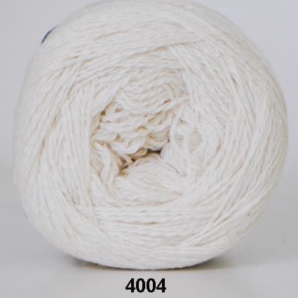 Hjertegarn Organic 350 - fv 4004 råvit