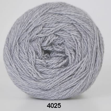 Hjertegarn Organic 350 - fv 4025 Ljus grå