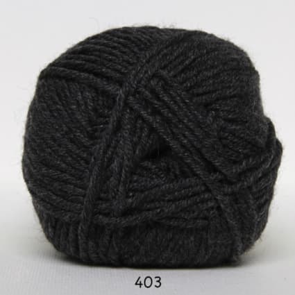 Hjertegarn Extrafine Merino 90 Garn - fv 403 Koksgrå