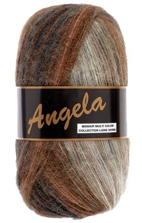 Angela Multicolor Garn med Mohair Lammy Fv 404