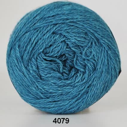 Hjertegarn Organic 350 - fv 4079 Turkos