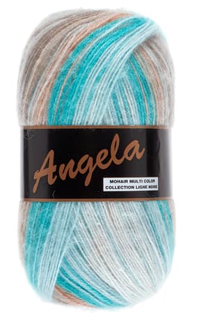 Angela Multicolor Garn med Mohair Lammy Fv 410
