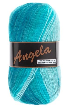 Angela Multicolor Garn med Mohair Lammy Fv 411