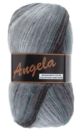 Angela Multicolor Garn med Mohair Lammy Fv 412