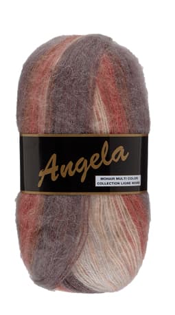 Angela Multicolor Garn med Mohair Lammy Fv 413