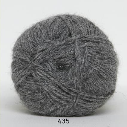 Hjerte Alpaca - Alpaca ullgarn - fv 435 Grå