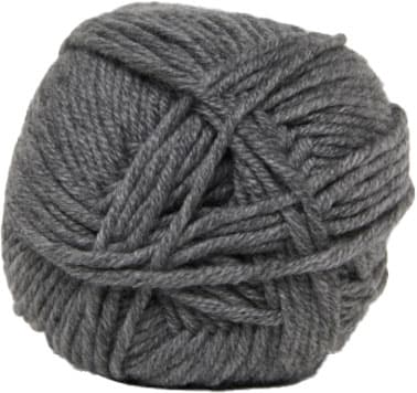 Hjertegarn Merino Cotton - fv 435 Mellan Grå