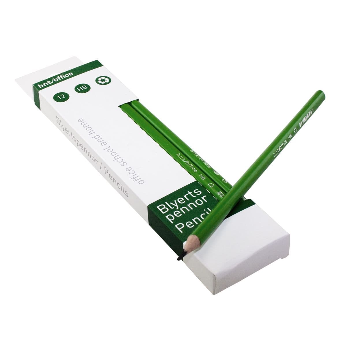 Penna HB 12 st Grön - 445000