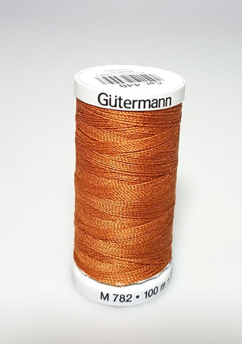 Gütermann -  Extra stark sytråd - 448 Kobber Röd