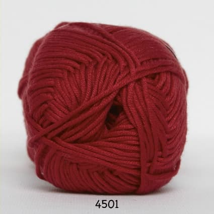 Hjertegarn Blend Bamboo - fv 4501 Röd