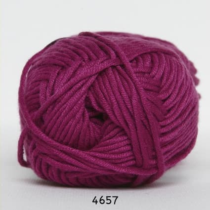 Hjertegarn Blend Bamboo -  fv 4657 Mörk Pink