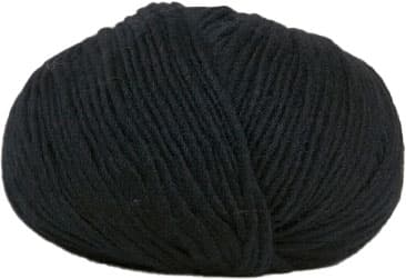 Hjertegarn Incawool  - ullgarn - fv 500 Svart