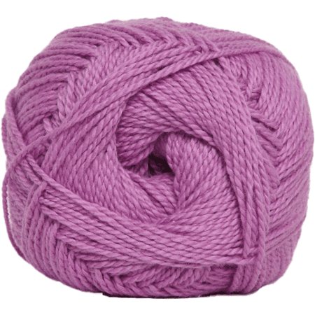 Mjukt Bomull 4/2 Nr 8 Hjertegarn Fg 39 Gamal Rosa