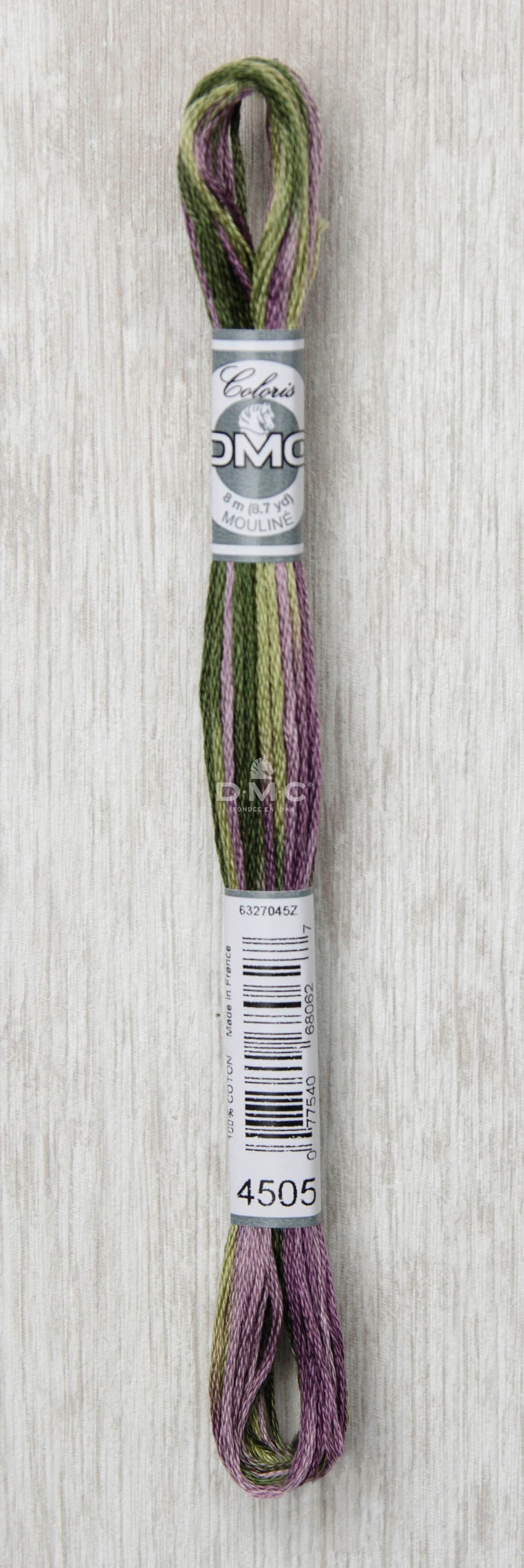 DMC Mouliné Multi Color Broderigarn Färg 4505