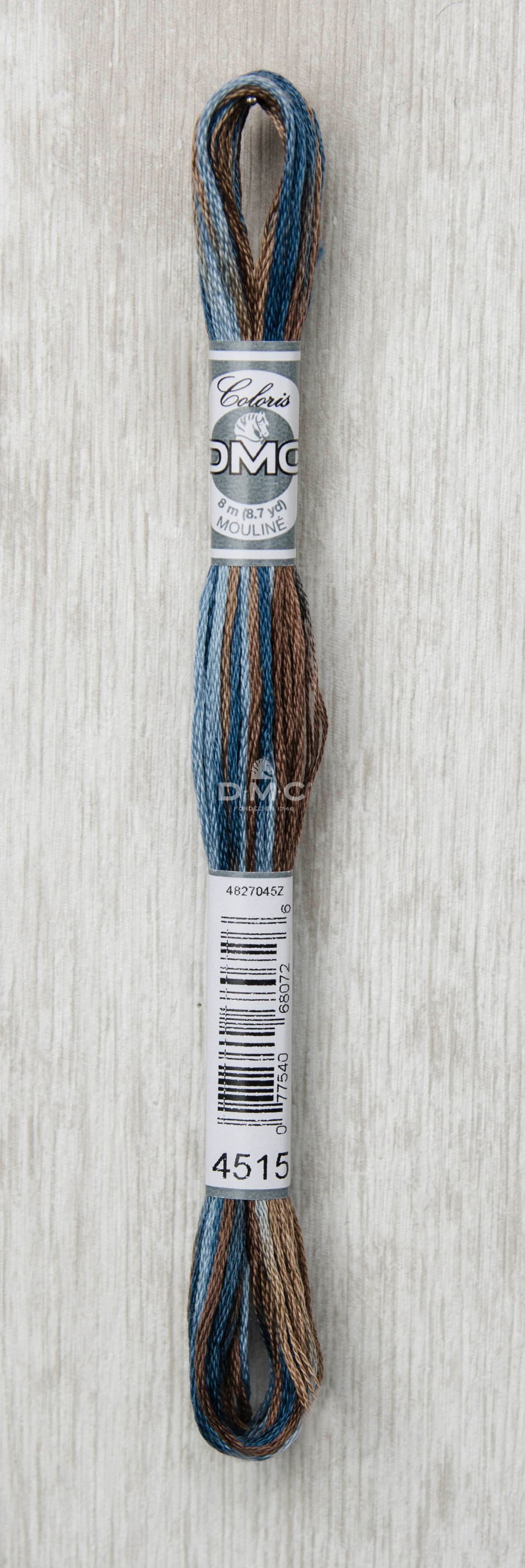 DMC Mouliné Multi Color Broderigarn Färg 4515