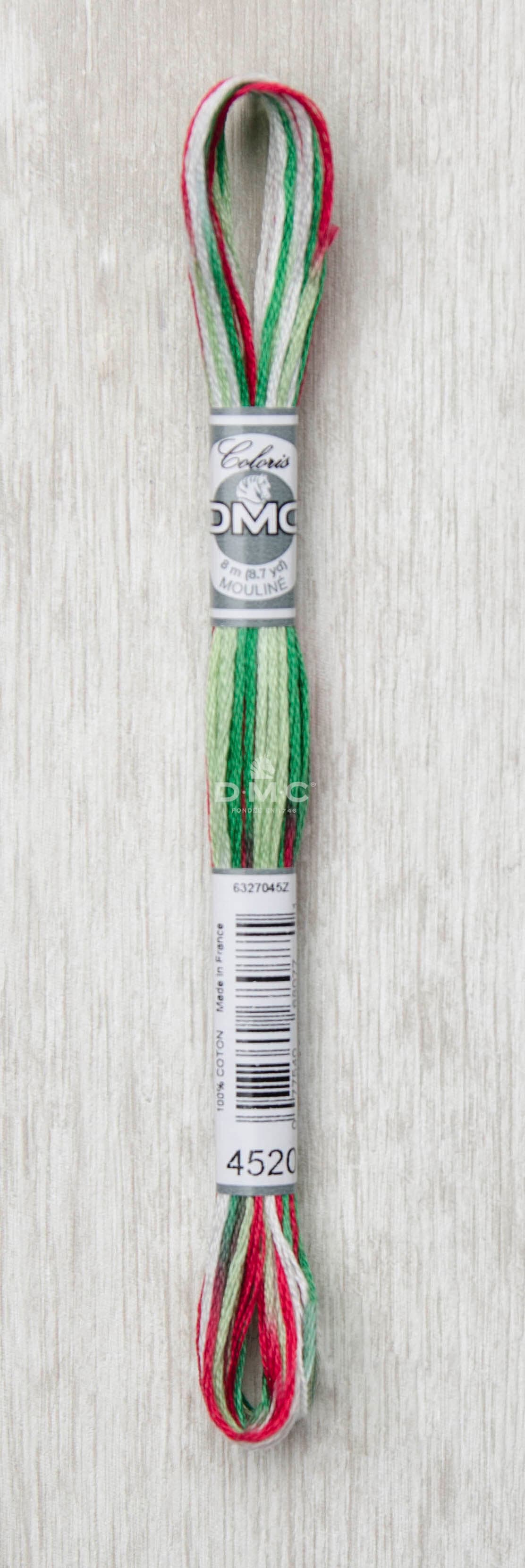 DMC Mouliné Multi Color Broderigarn Färg 4520
