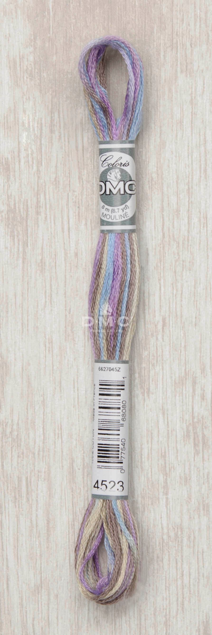 DMC Mouliné Multi Color Broderigarn Färg 4523